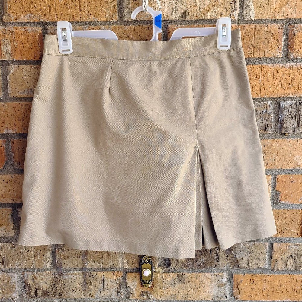 Parker Women's Skort/Skirt w/Attached Shorts Beige Size 18.5